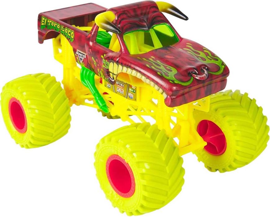 Бъги Monster Jam кола 1:24 El Toro Loco Grave Digger 2 цвята