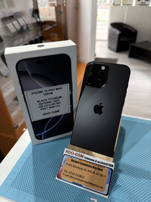 Iphone 16 Pro Max 256gb Neverlock/Garantie