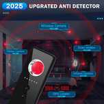 detector camere/microfoane/gps tracker