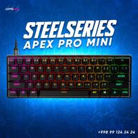 Игровая клавиатура SteelSeries Apex Pro Mini | Бесплатная Доставка