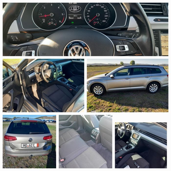 Vw passat B8 -2016-źoll-km puțini