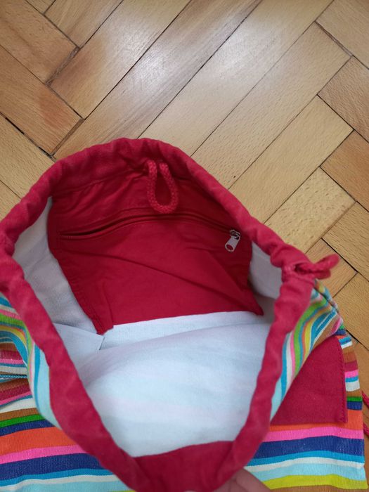 Geanta cu snur genti de dama multicolora