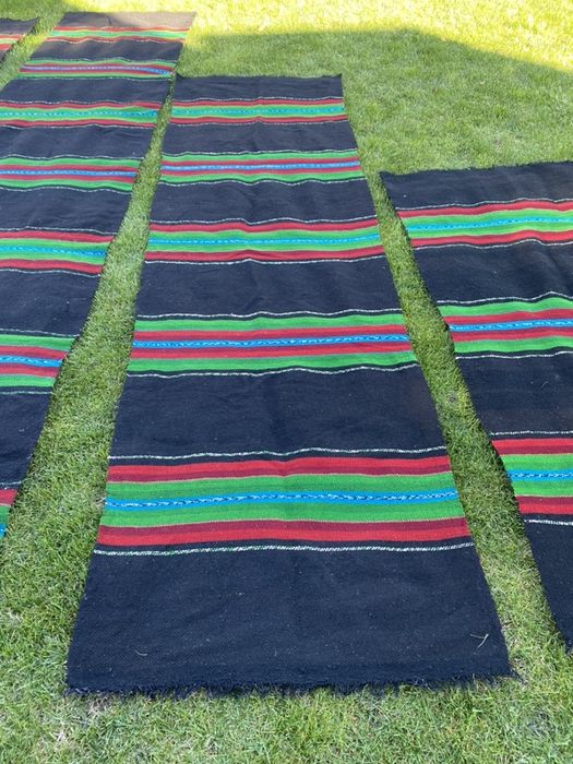 Ръчно тъкана черга.