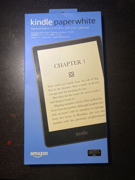 Kindle paperwhite Signature edition 32GB Black