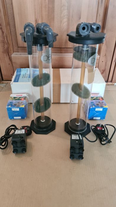 Reactoare cu pat fluidizat + pompe pentru acvarii