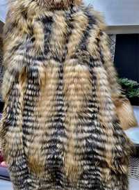Палто естествен косъм