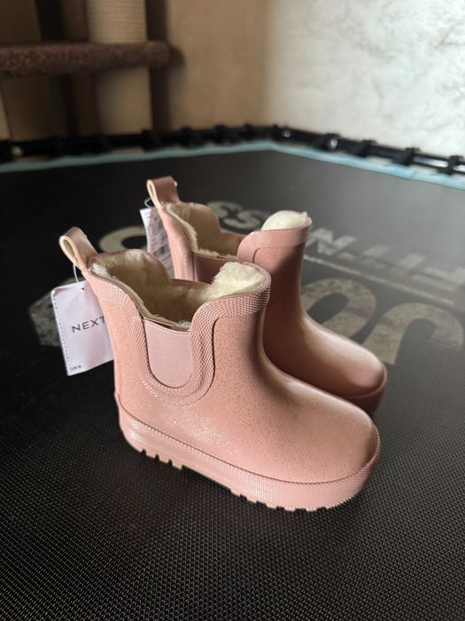 Детские резиновые сапожки Next на девочку 23 размер