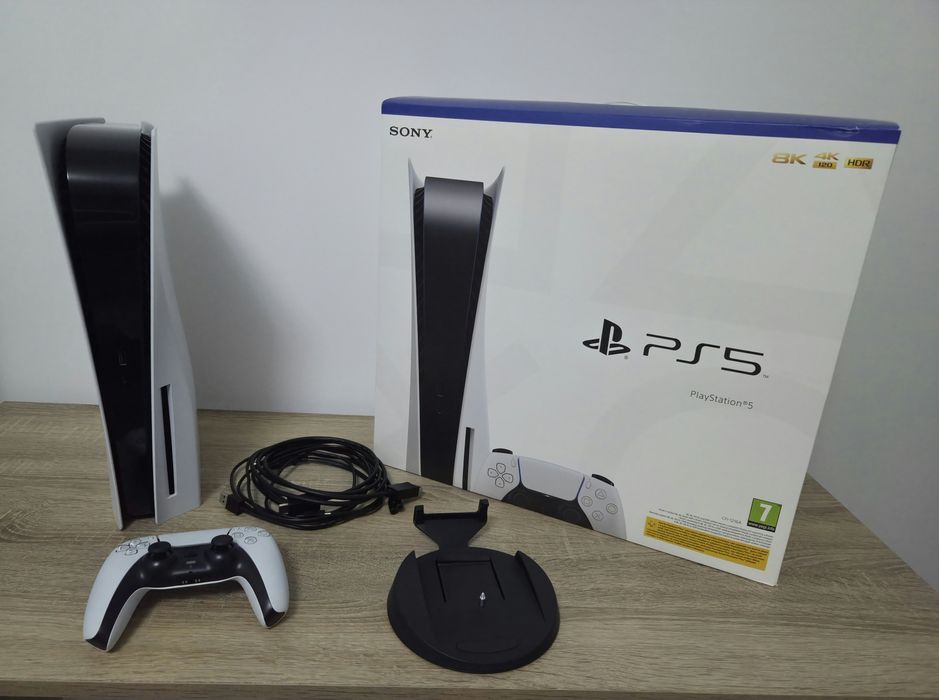 Sony PS5 Disk C-Chassis 825GB + 7 Jocuri