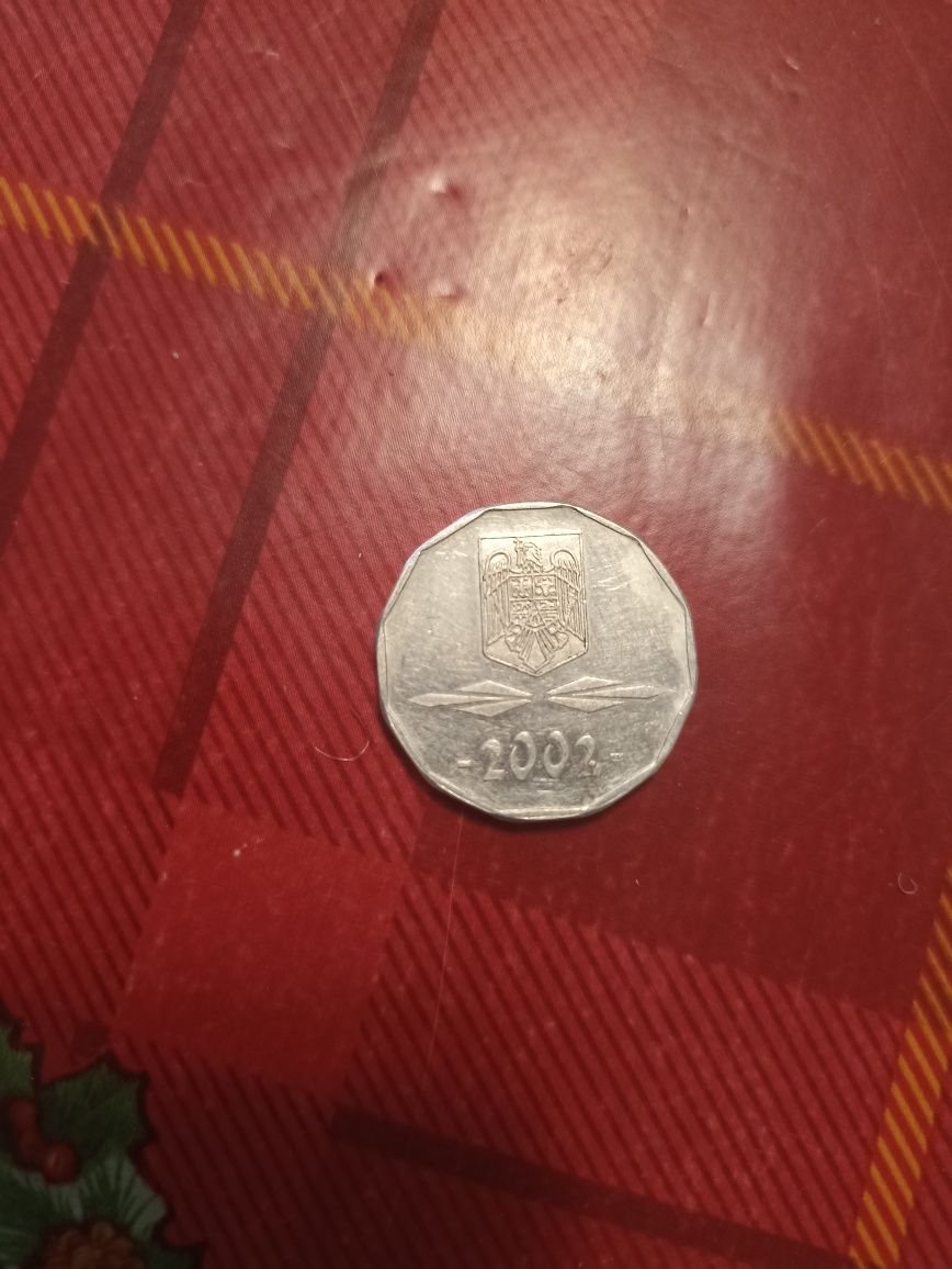 Moneda 5000 lei 2002