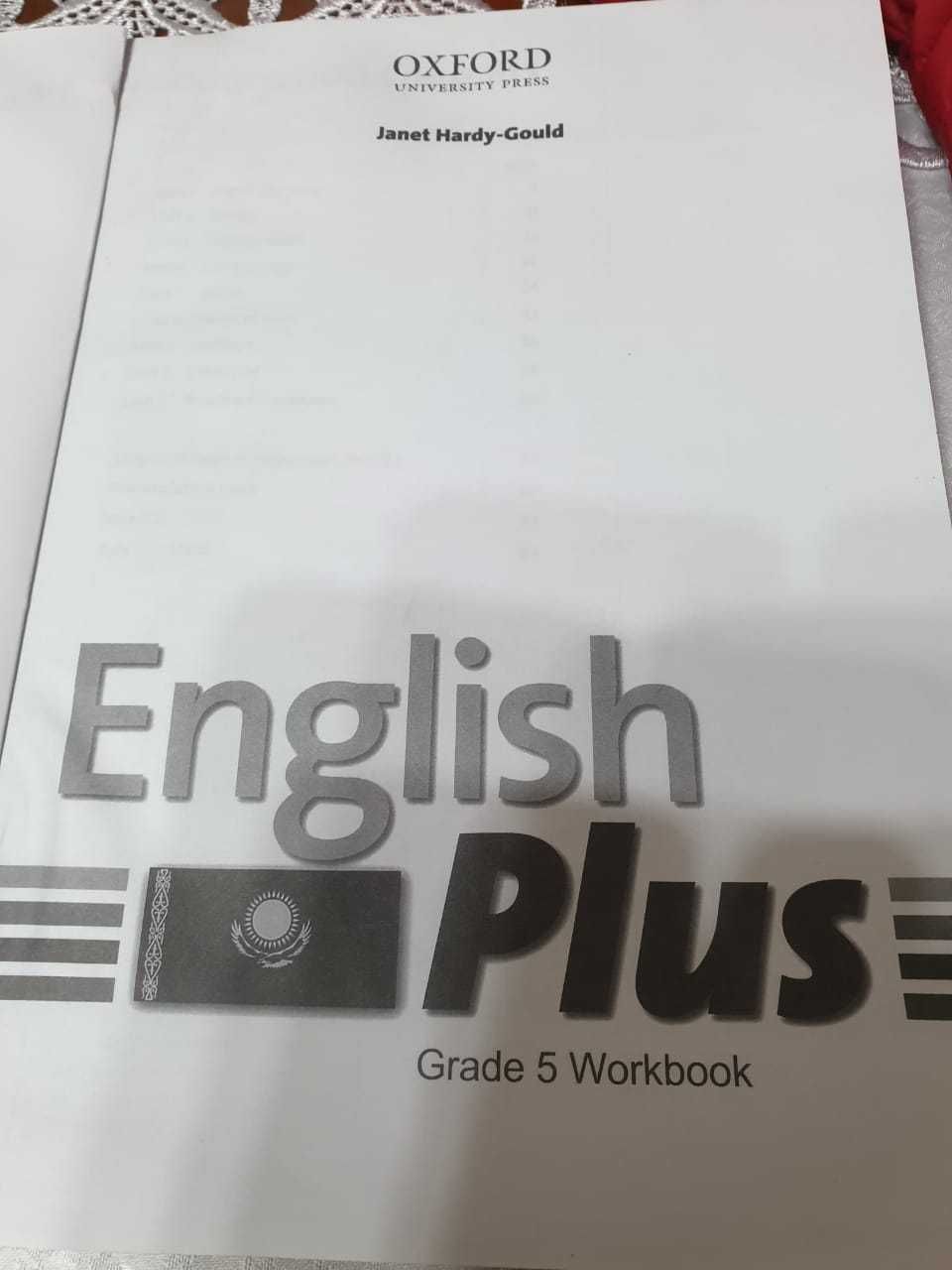 English plus WORKBOOK для 7-го и 5-го класса, рабочая тетрадь англ.яз.