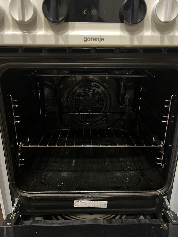 Готварска печка (ток/газ) Gorenje K6351WF , 2 газ 2ток , Бял