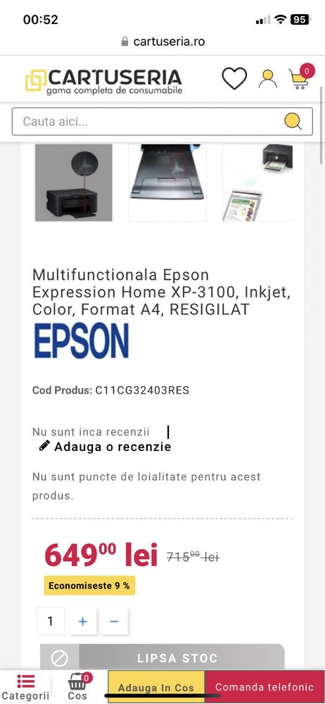 Imprimanta EPSON negociabil