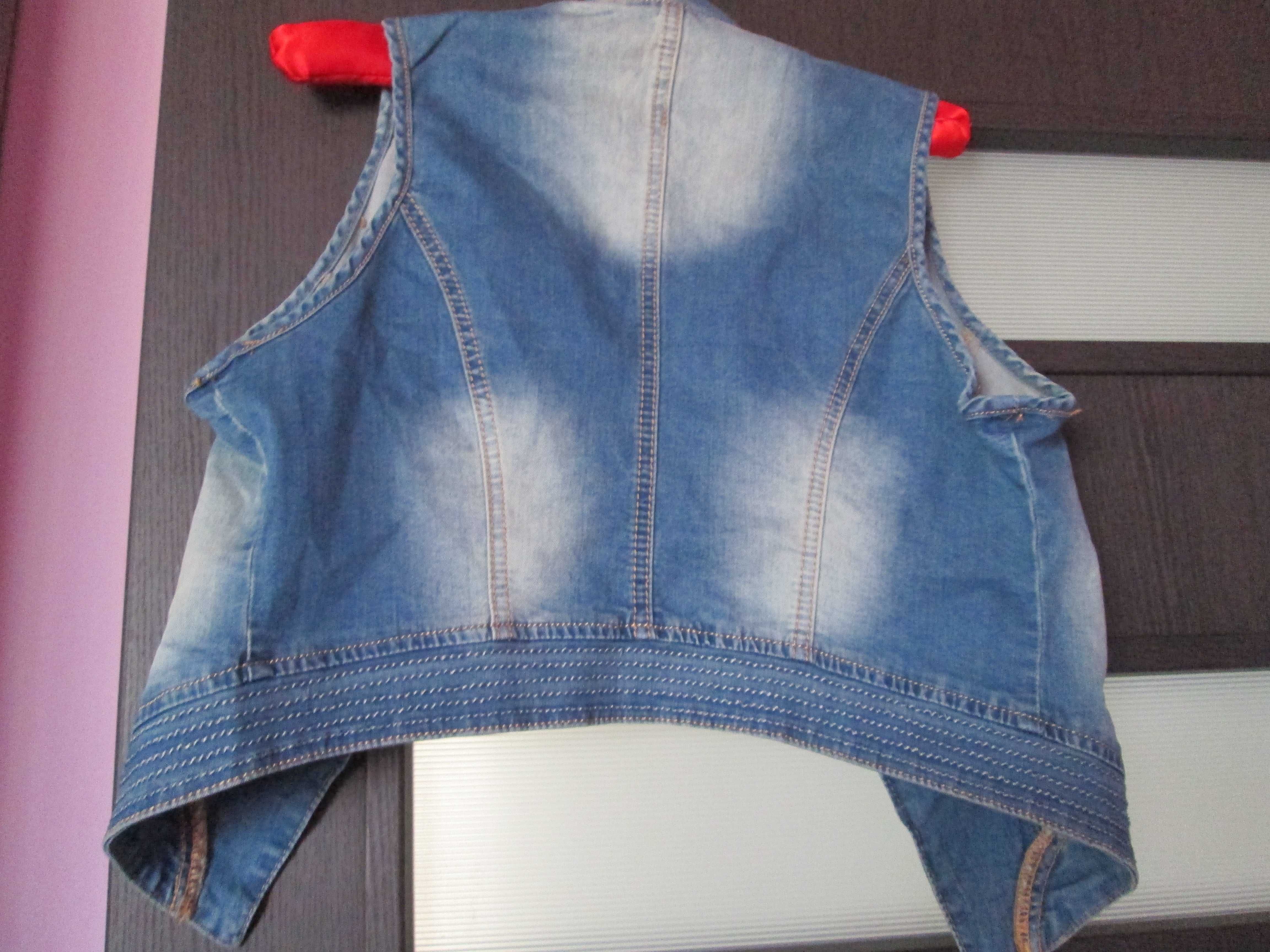 top /vesta blugi superba fete  Sixte jeans M/L