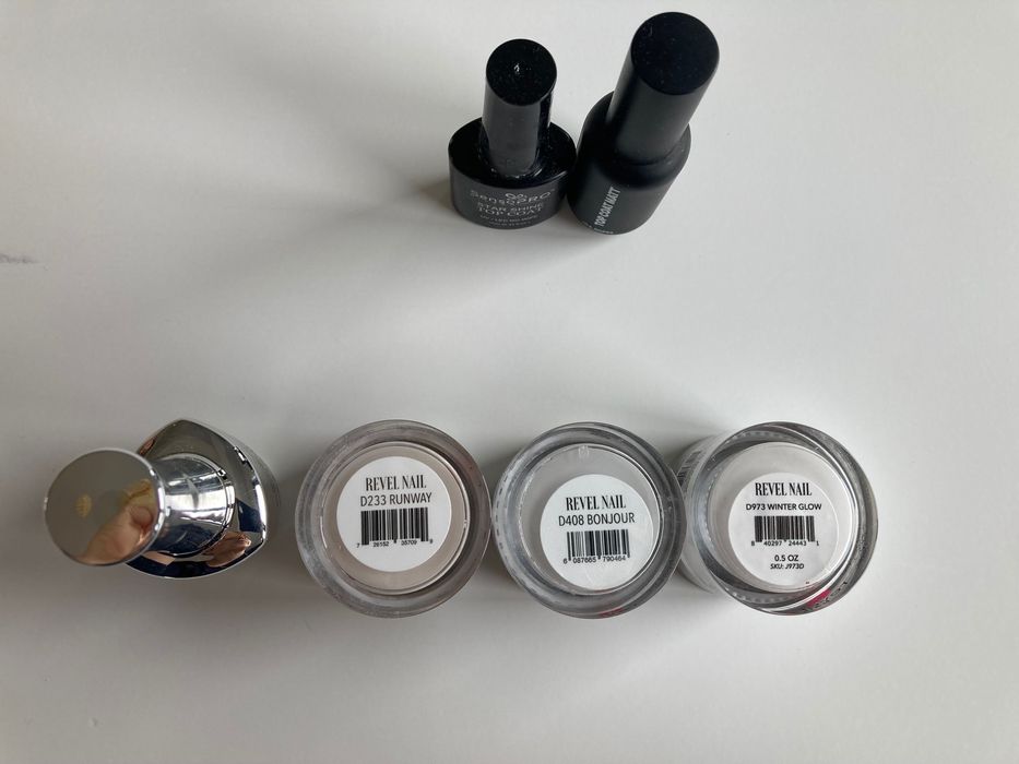 OFERTA! Set pudre REVELNAIL si DIPME + activatori CADOU!