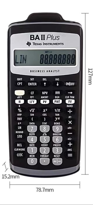 Продаю калькулятор для CFA BA II Plus TI