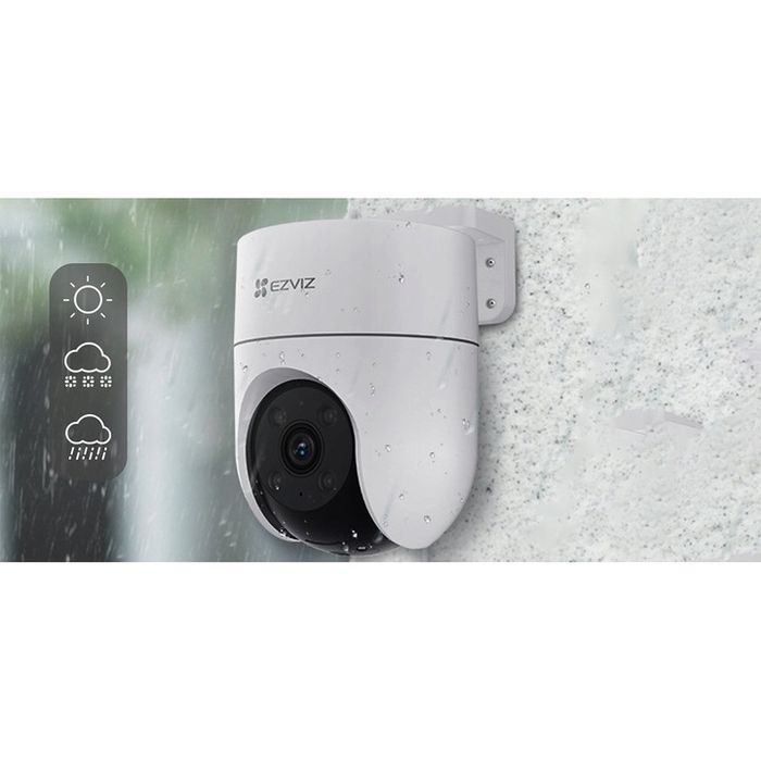 Камера за наблюдение EZVIZ H8c, 1080p, 360°, Бяла