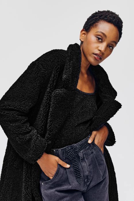 Палто Zara teddy bear