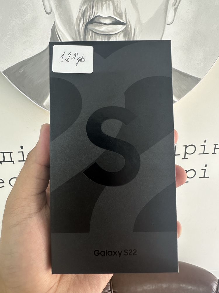Samsung S22 Black 128Gb - Pintel.kz
