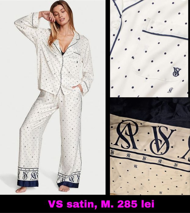 Pijama satin Victoria's Secret