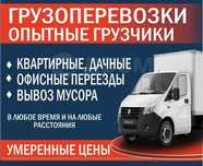Перевозка грузов, мебели, Услуга мебелшик