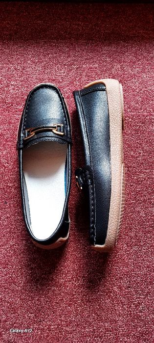 Mocasini damă negri eleganti