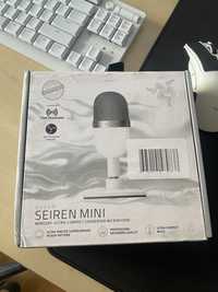 Microfon gaming Razer Seiren Mini, Alb mercury