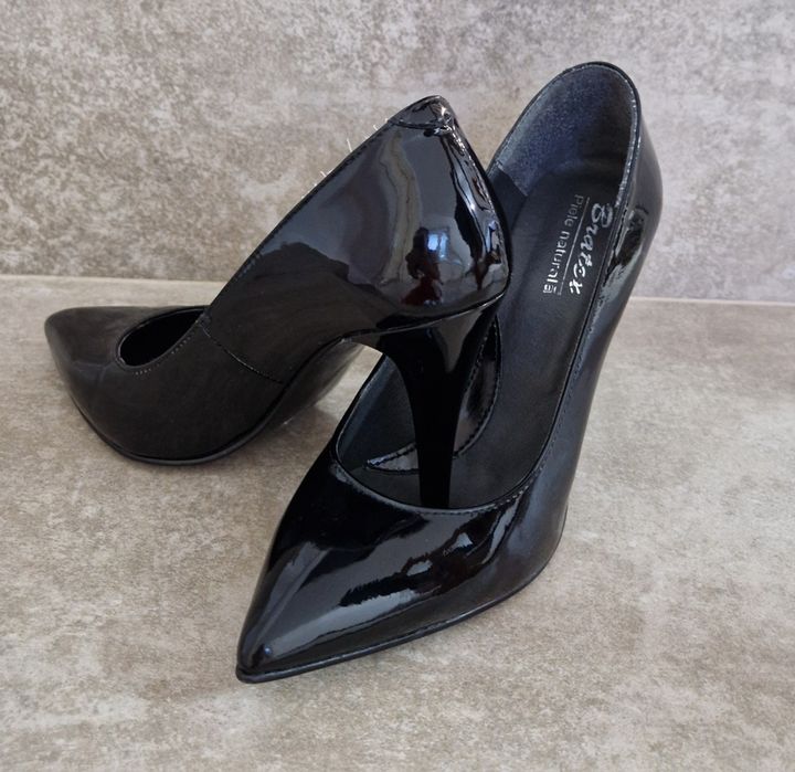 Pantofi dama, stiletto, negri