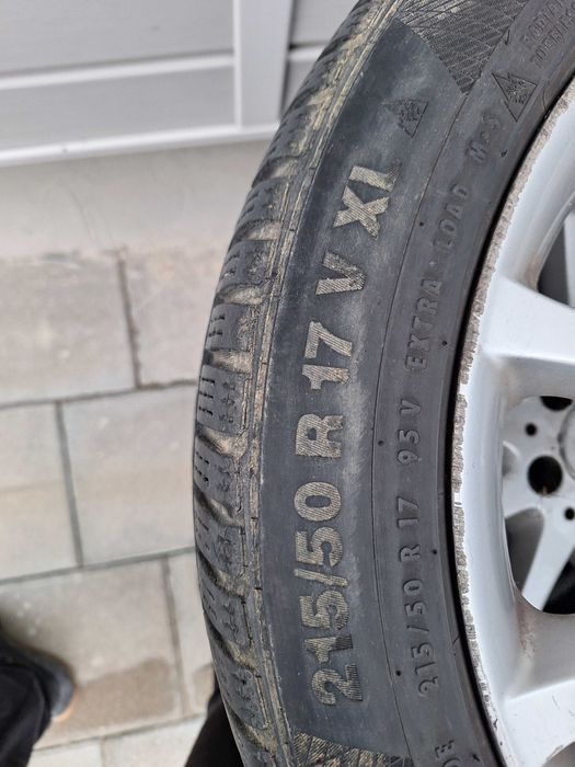Джанти за Мерцедес r17 5x112 със зимни гуми 215/50 r17 Спешно!!!