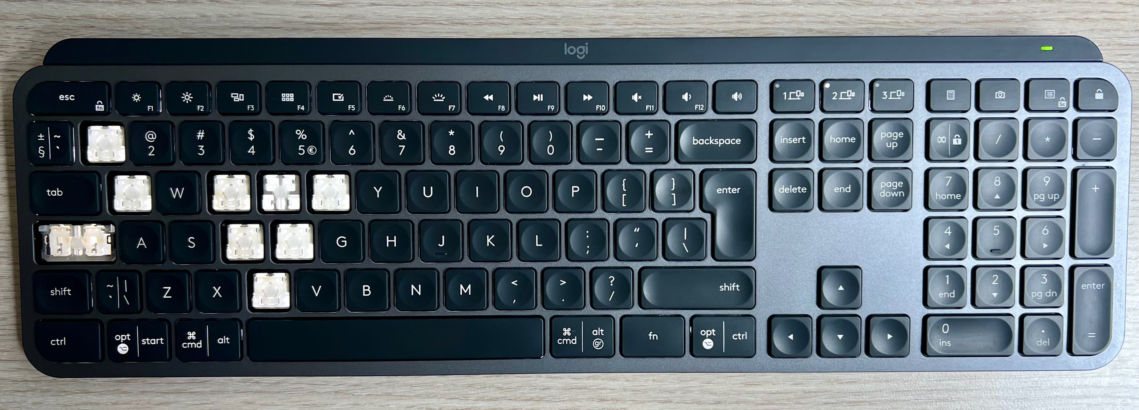 Logitech MX Keys за части!!!