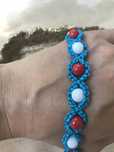 Bratara cu pietre, handmade