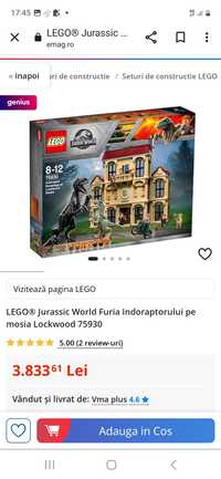 Lego 75930 construit Original