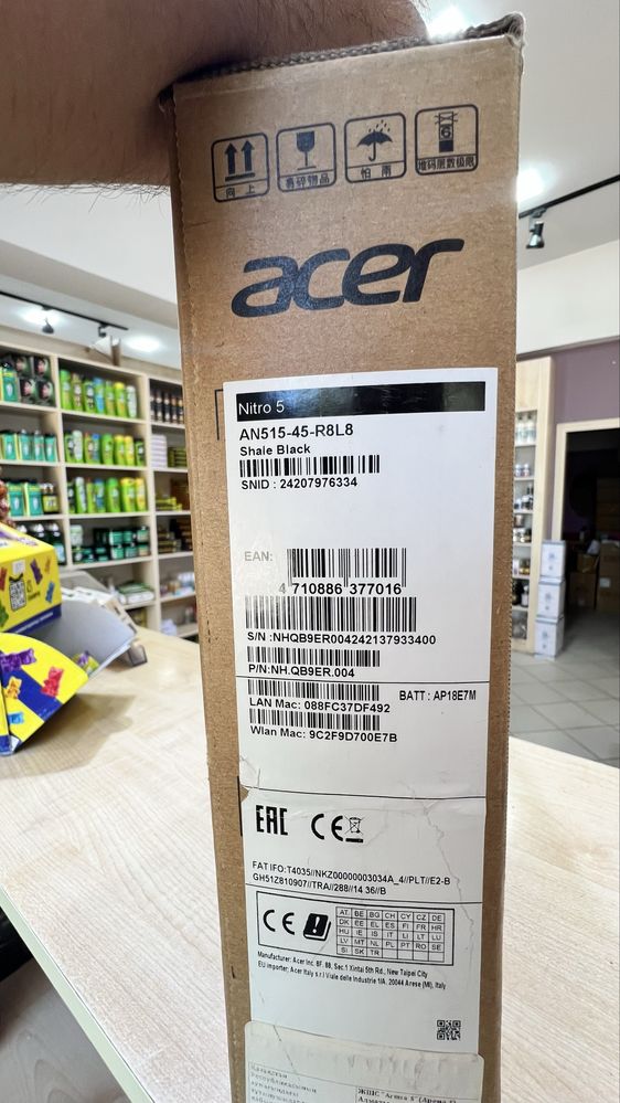 Ноутбук acer мощный с gtx1650