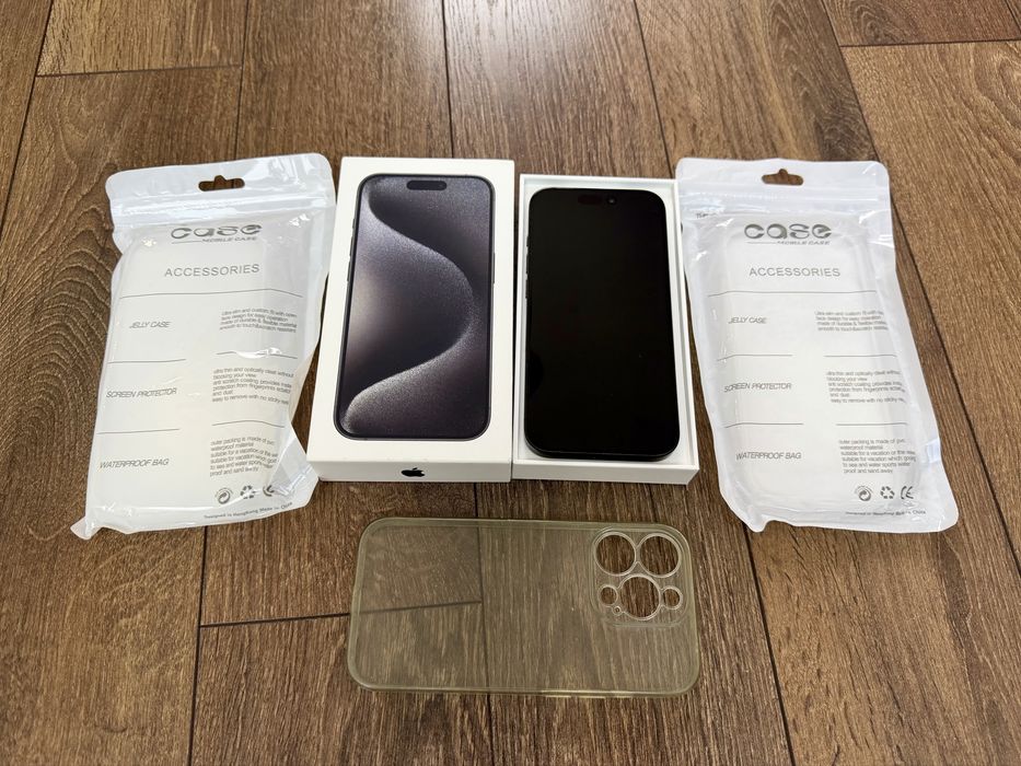 iPhone 15 Pro Black Titanium, 128 Gb