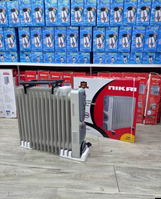 Масляный обогреватель Nikai 13 скидка со склада доставка бесплатно