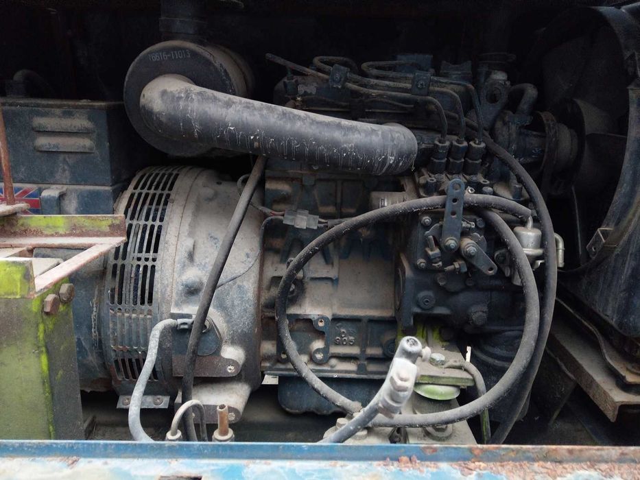 generator diesel 5.3 kva pe roti cu turn de iluminat inmatriculat