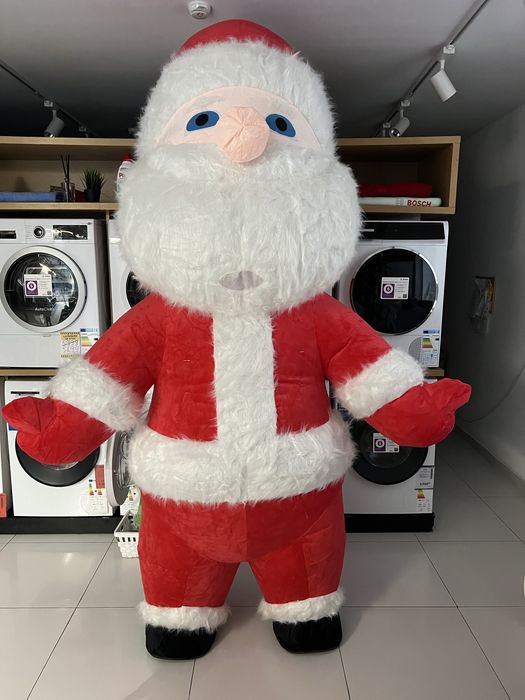 Mascota Mos Craciun Gonflabil ,2.6, cu baterie si incarcator