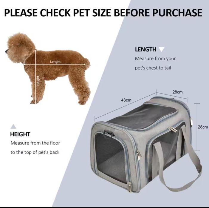 Чанта за пренос на куче