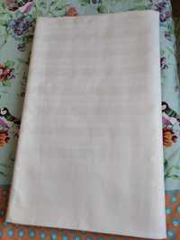 Бял памучен плат за покривки