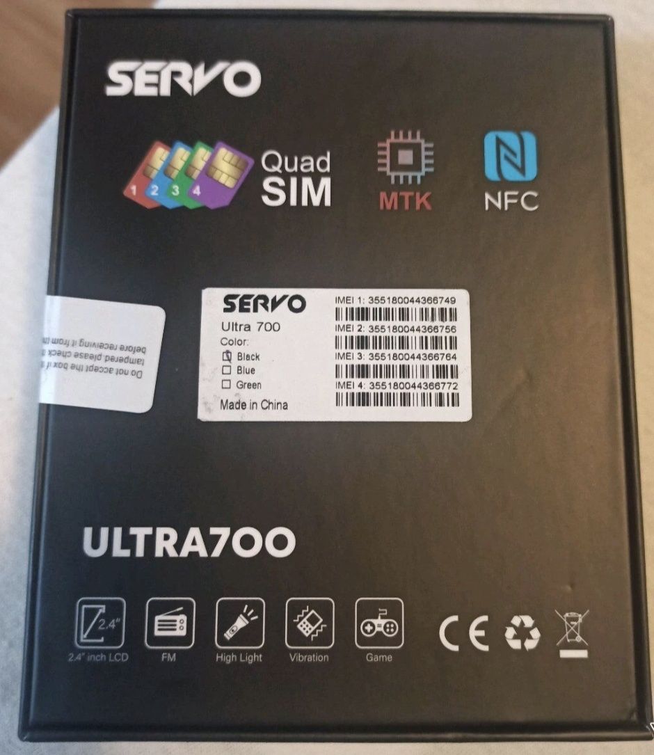 Servo ultra 700 с 4 сим карти