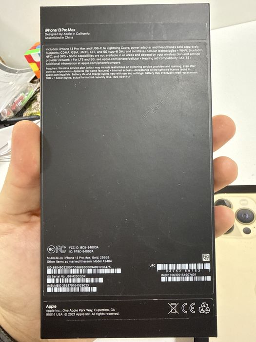 iPhone 13 Pro Max (256GB, Gold)