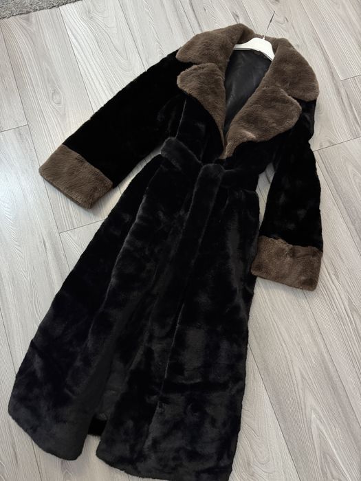 Haina de blana stil palton nurca europeana