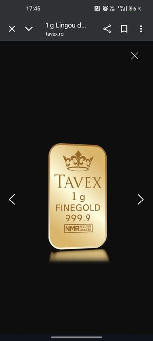 Lingou aur tavex 1g 24k