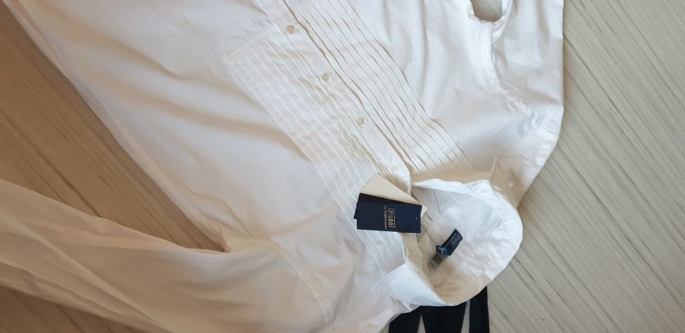 POLO Ralph Lauren Cotton  М НОВО ! ОРИГИНАЛ! Дамска Риза с панделка!