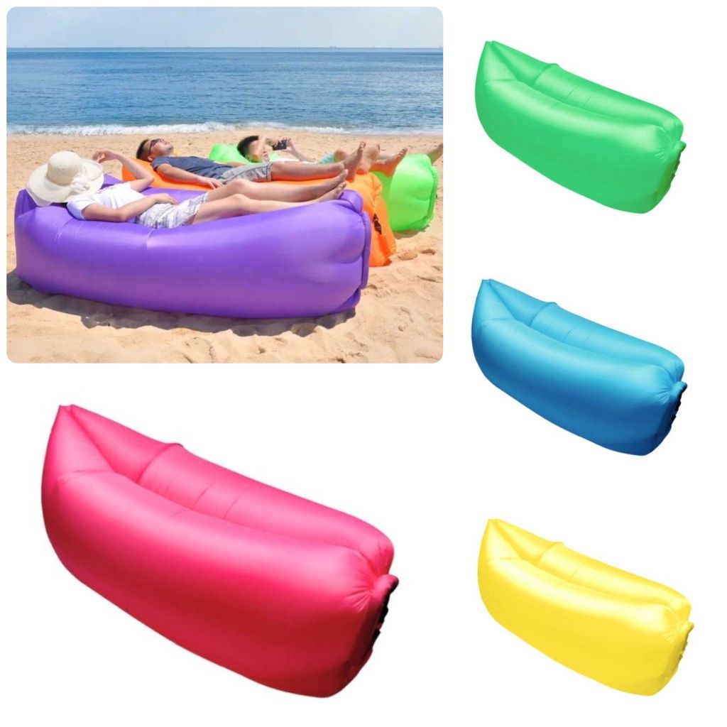 Въздушно Легло за плаж къмпинг, Bubble bed дюшек 220х70 см