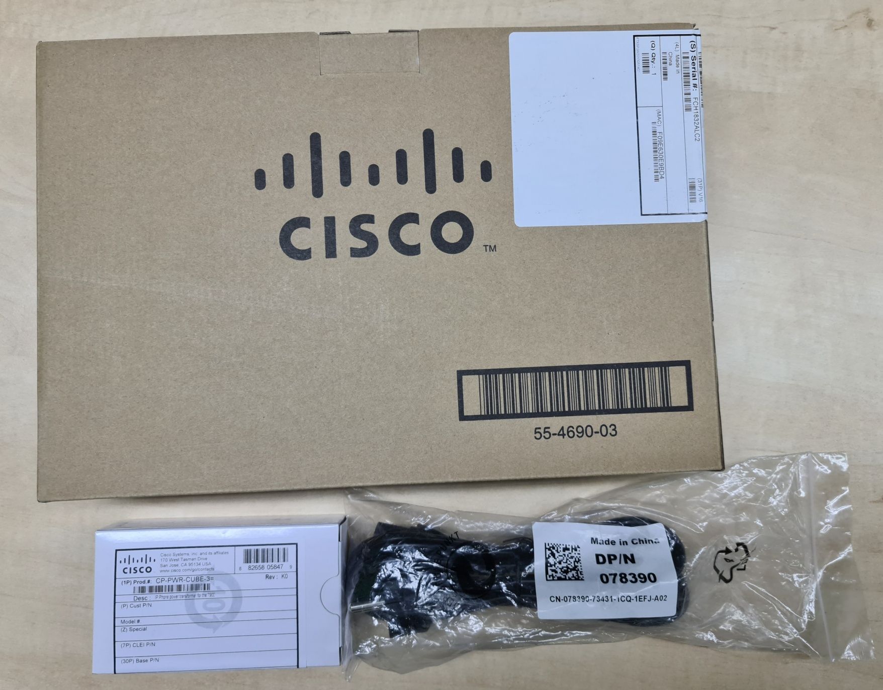 Telefon VoIP CISCO 7962G nou sigilat