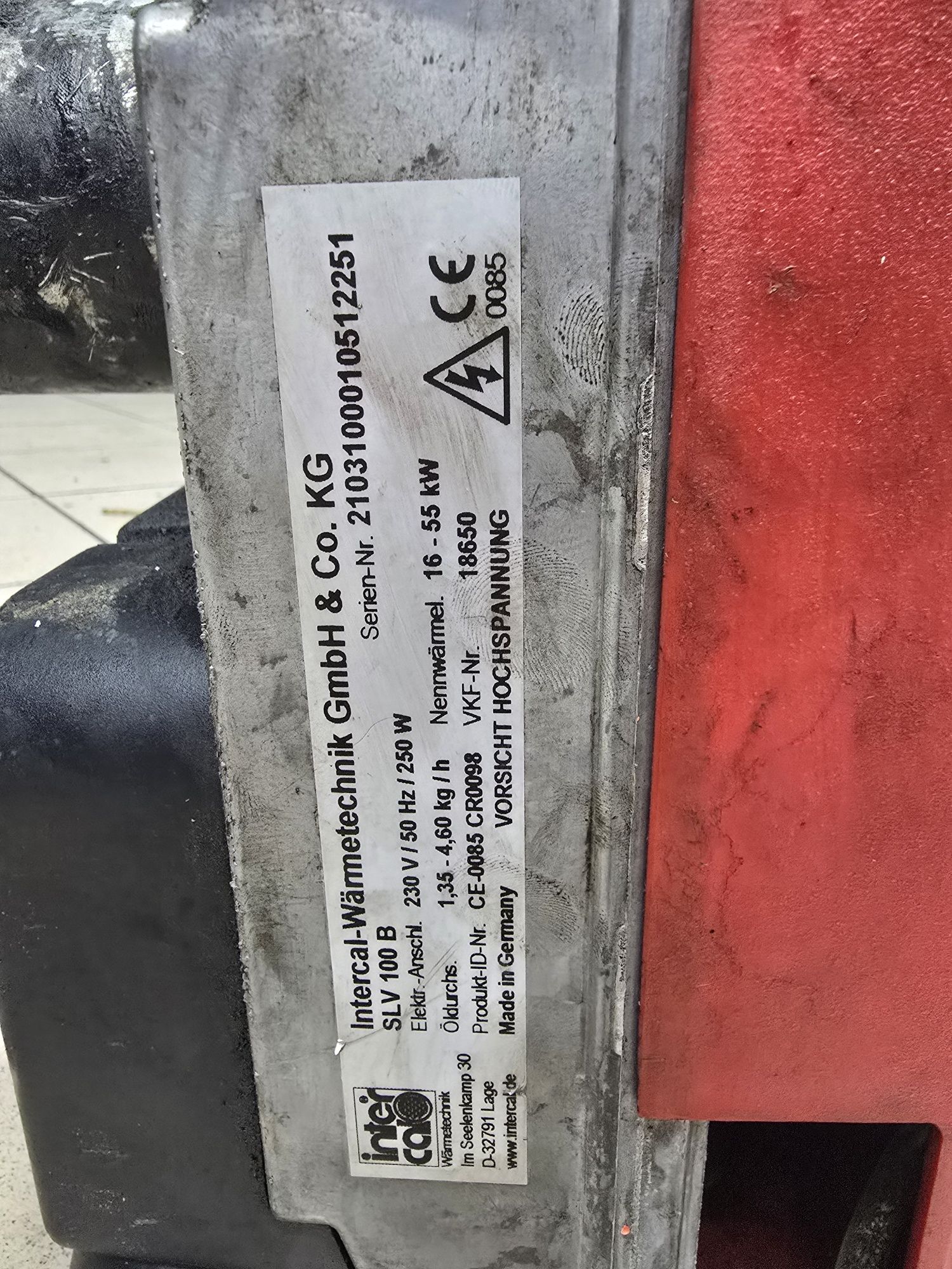 Arzator ulei uzat ars reciclat 16-55kw