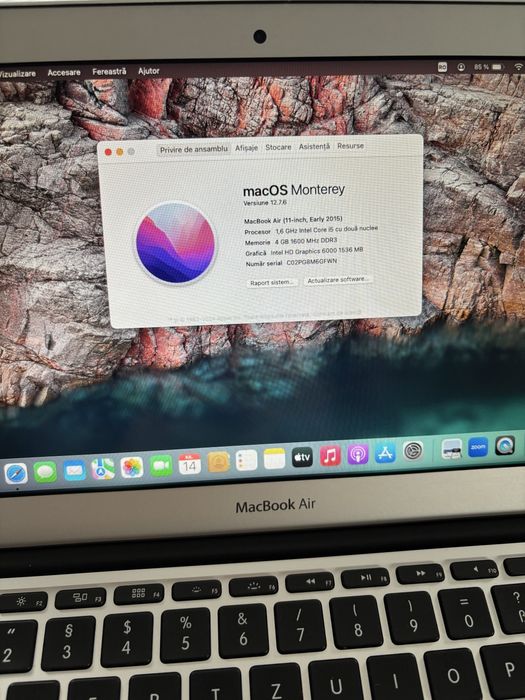 Macbook Air 11/2015+mouse Apple