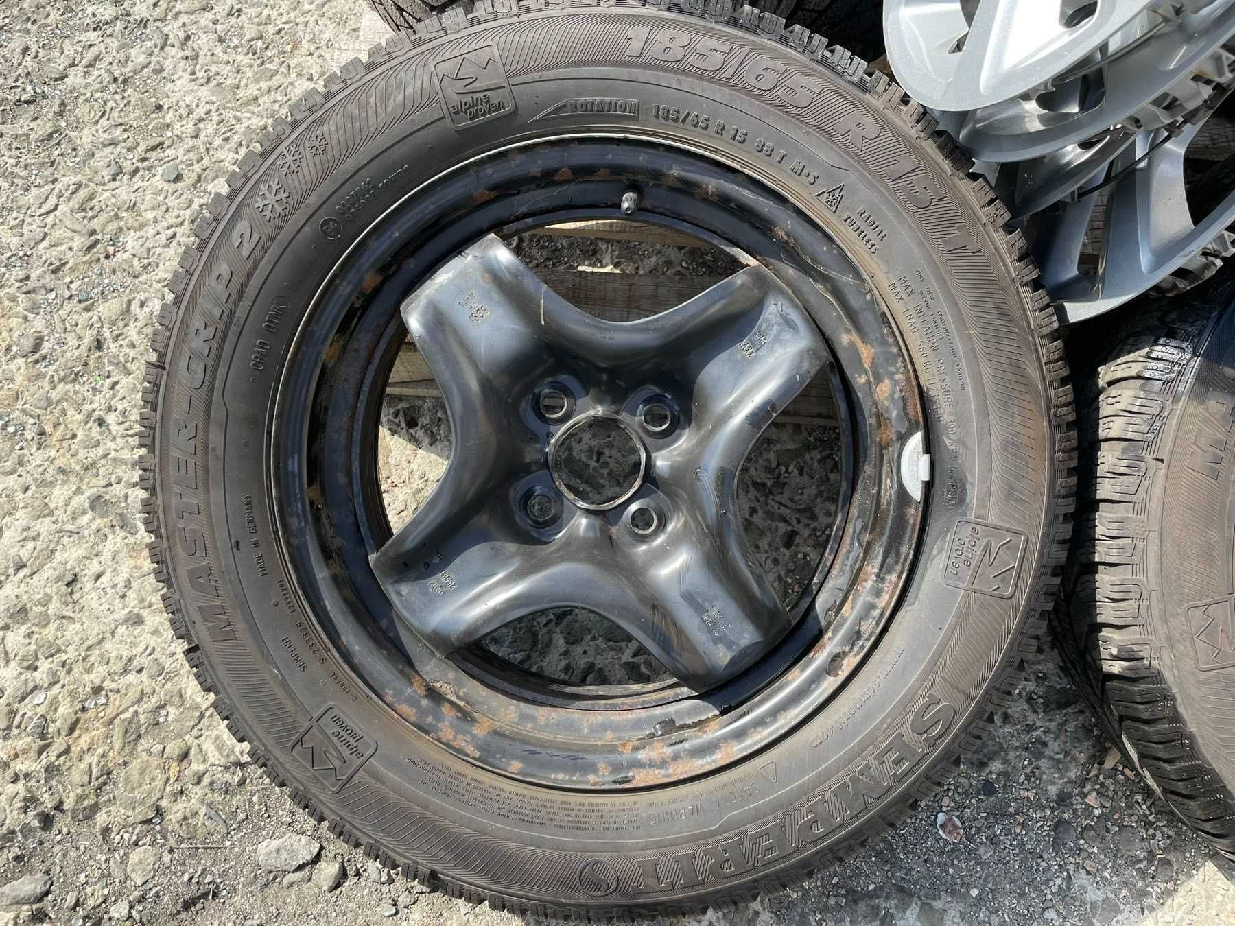 15цола Джанти 4х100 Opel Corsa 6J et39 Semperit 185/65/15