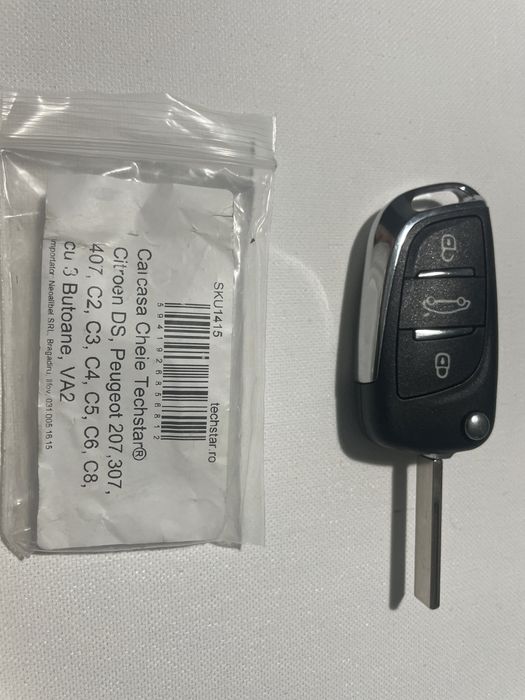 Касе за ключ Citroen c4 2010/2016 година