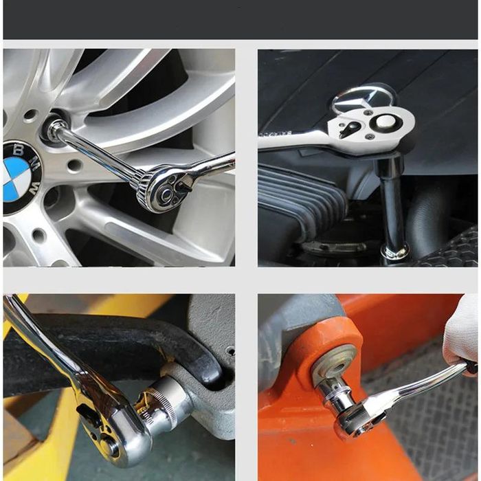 Комплект торцови ключове 24 части 1/2"